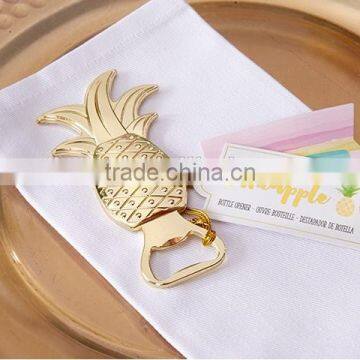 Gift Pineapple Metal with Personalized Bottle Opener