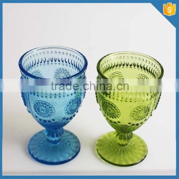 LXHY-EC0817 colored wine glass goblet