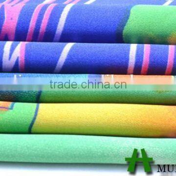 Mulinsen Textile Polyester Spandex Printing Stretchable Satin Fabric photo-4