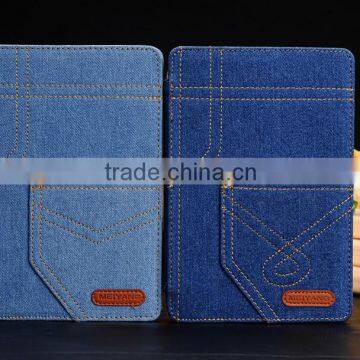 Popular Denim fabric case for ipad air 2/3