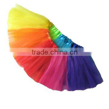 Pettiskirt Tutu Rainbow Tutu Skirts Girls Ballet Tutu Costumes photo-4