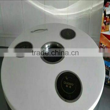 2 in 1 BBQ Korean Electric Pan Grill Steam Hot Pot and Teppanyaki Grill GEO-01X photo-3