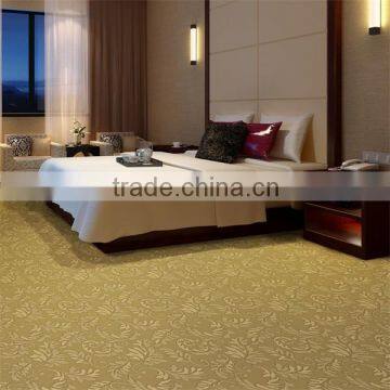 Wool And PE Misture Yarn Thick Pile Broadloom Carpet