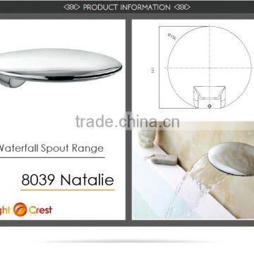 Elegant Brass Bathroom Cascade Waterfall Taps photo-6