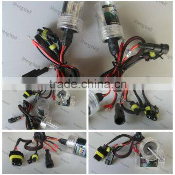 Hottest selling AC/DC 12v/24V35w /55W ShengWell Auto HID Xenon single hid xenon patented deisgn auto hid xenon bulb