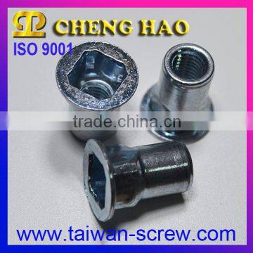 Factory Wholesale Steel Square Head Blind Rivet Nut