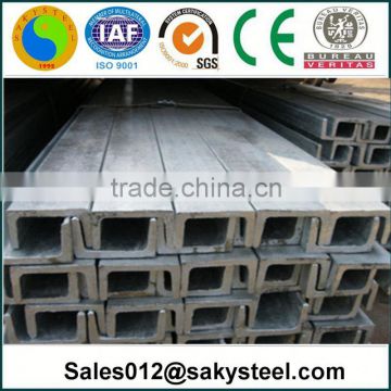 steel channel sizes