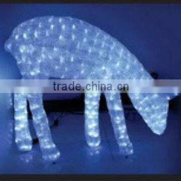 Christmas decoration animal led night light for reindeer