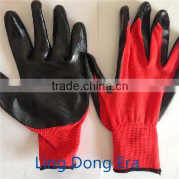 Working Polyester Nitrile Coated Gloves photo-5