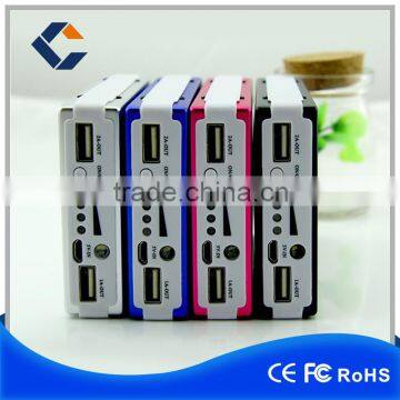 2016 new model with High Technology Outdoor And Save Solor Power Bank 10000mah