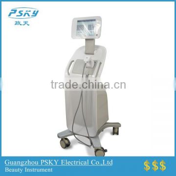 non-invasiva and painless slimming cellulite reduction hifu body shape machine