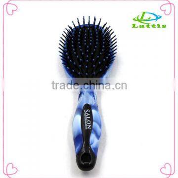 Plastic purse hair brush with nylon bristle hair brush gloden cushion Brush