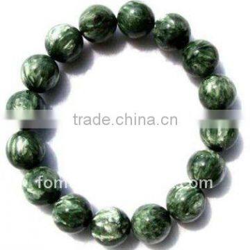 10mm nice round seraphinite rare gemstone jewelry