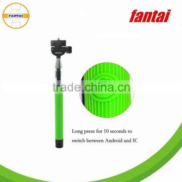 ball head handheld camera monopod, cell-phone monopod,mobile bluetooth selfie stick extendable hand monopod