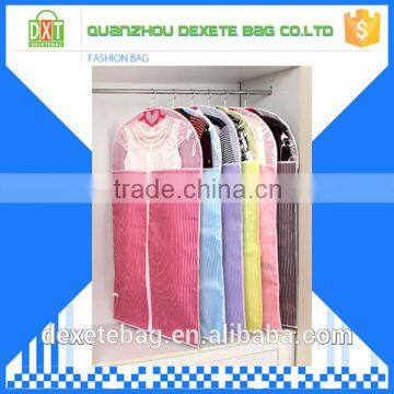 High quality custom polyester zippered garment bags wholesale