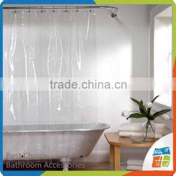 Hot selling clear shower curtain