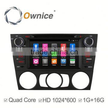 Ownice Android 4.4 quad core Car DVD GPS Stereo for e90e91/e92/e93 support OBD 16GB rom