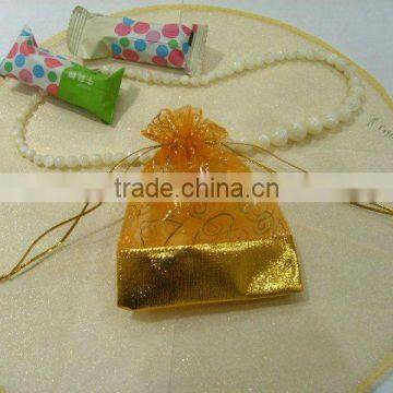 gold color gift packaging bags (Christmas)