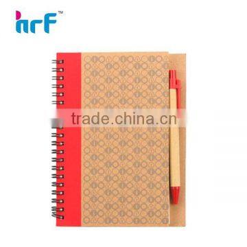 2013 Recycle Spiral notebook with pen