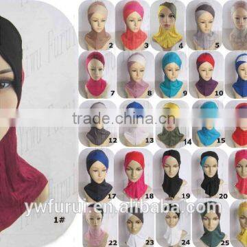 Wholesale hot ninja hats inner caps muslim jersey hijab underscarf