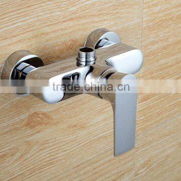 QL-33513 high quality bathroom shower faucet wall mounted polished concealed bath mixer with diverter bathtub mixer tap