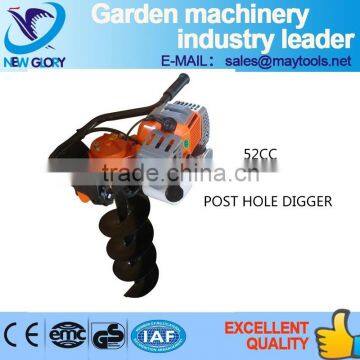 52CC gasoline post earth auger drill