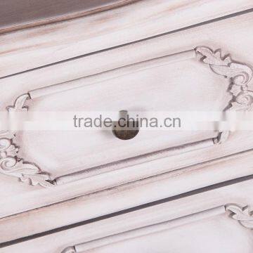 Rustic Furniture Bedside Table Night Stand Cheap White Nightstand photo-5