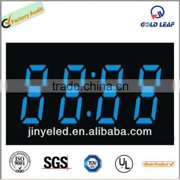 blue 7 segment led display 4 digit