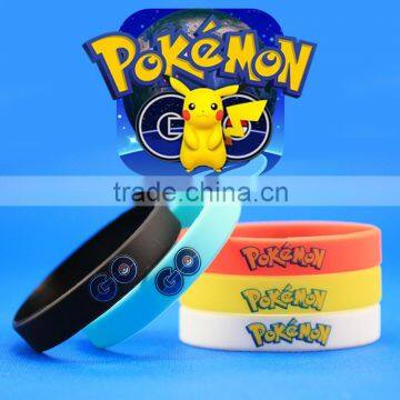 pokemon silicone wristband custom pokemon wristband