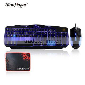Customer cheaper USB wired color pc keyboard for gaming