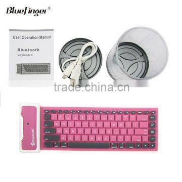 Shenzhen Factory Cheaper Waterproof Bluetooth Silicon Wireless Keyboard photo-4