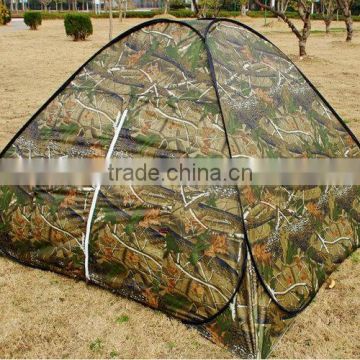 Outdoor supplies wholesale 3-4 people camouflage four-corners camping tent outdoor tent UDTEK01556