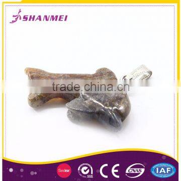 OEM Orders Welcome Nature Stone Carved Custom Jewelry Pendants photo-3