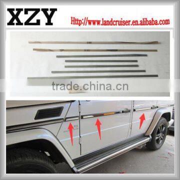 G-class w463 am side door stick chrome trim for G63 G65 G55 G500