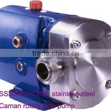 304/316/316L stainless steel rotors pump for food industry/petrochemical industry