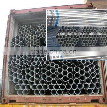 ASTM A53 GALVANIZED STEEL PIPE/SEELPIPE USED TO WATER PIPE OR STRUCTURE