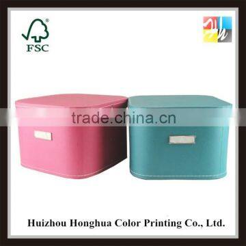 Korean Style Supplier of Packing Paper Box Storage Box With Lid photo-4