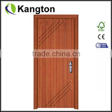 Cheap interior mdf pvc door