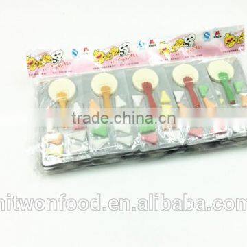 HItwon Tablet Candy With Toy Cartoon Milk Candy Pressed Candy