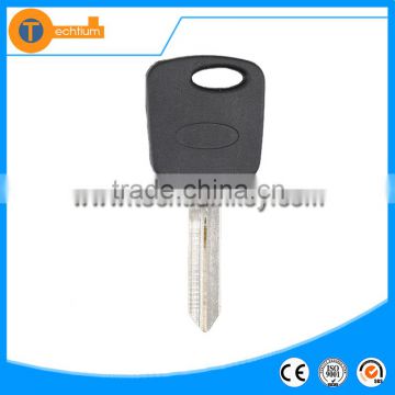 abs transponder car key with logo and blade with id4c t3 chip for ford c max ranger fiesta fusion