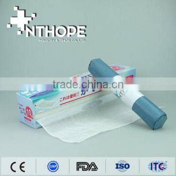 medical sterile gauze roll with box pack