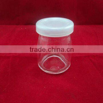 yogurt jar, glass jar, glass packaging