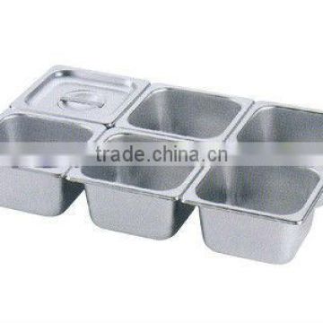 1/6 American Stainless steel gastronom pans