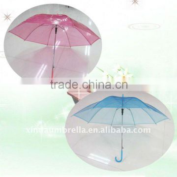 transparent POE material promotional umbrellas