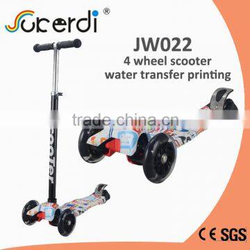 CE folding multi color deck micro 2 front wheel scooter