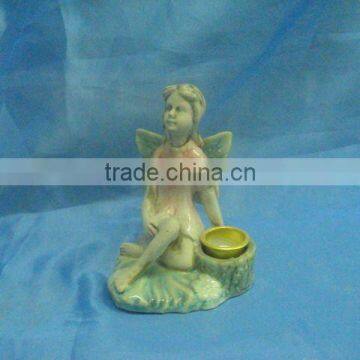 ceramic flower fairy