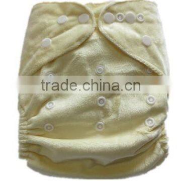 plain one size pocket minky baby cloth diaper-HAILAN-S04 for your lovely baby