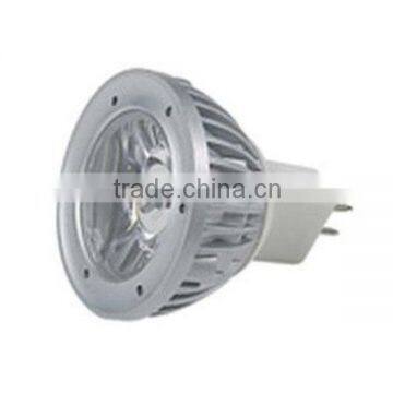 12V MR16 3W high power LED spotlight CE/Rohs certification