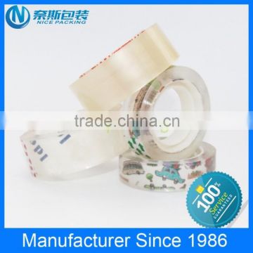 China fatory price printed adhesive cartoon stationery tape