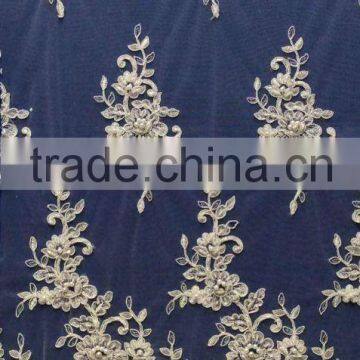 High quality beaded wedding veil